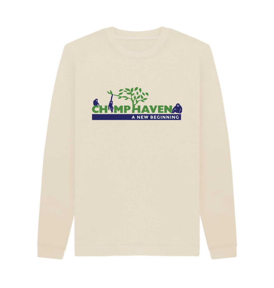 Oat Printed Sweater Front