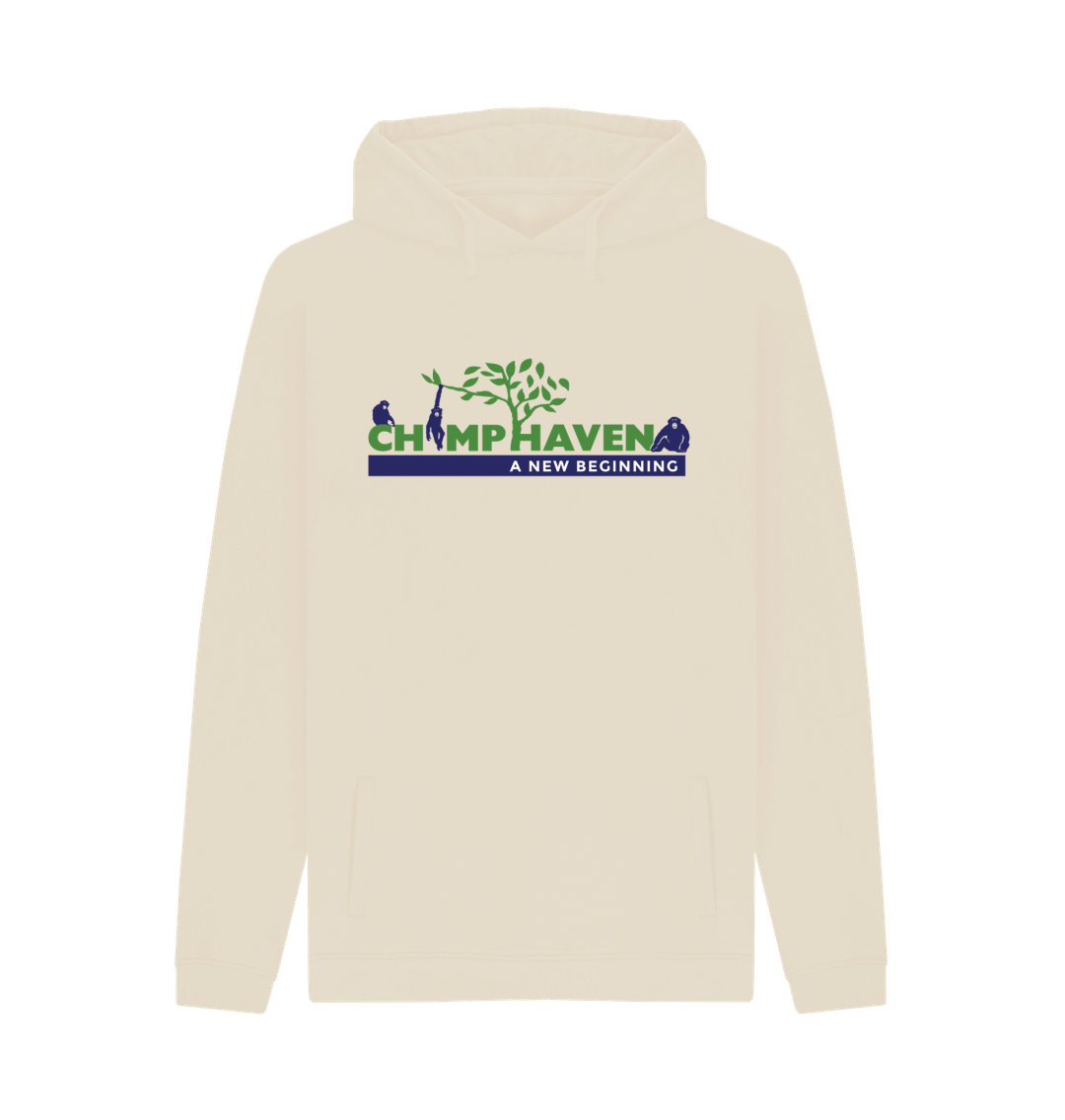 Oat Printed Hoody Front