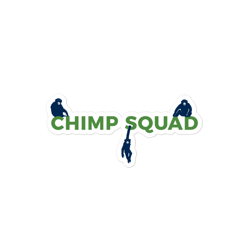 "Chimp Squad" Sticker