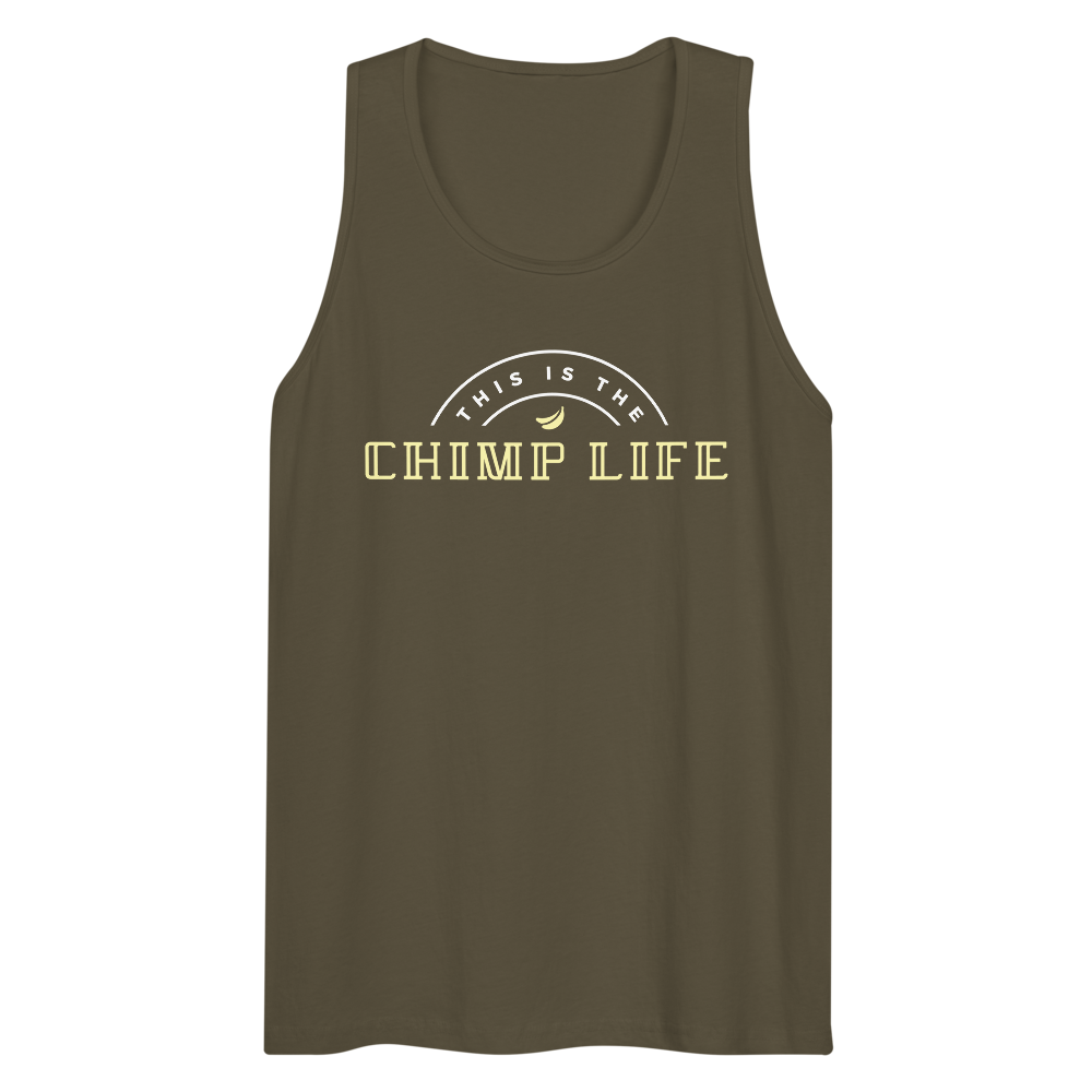 Unisex "Chimp Life" tank top