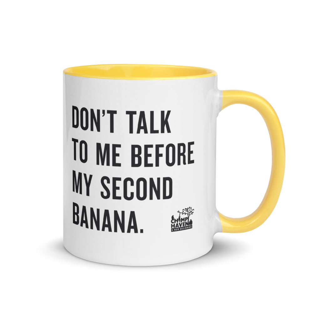 Second Banana Mug with Color Inside