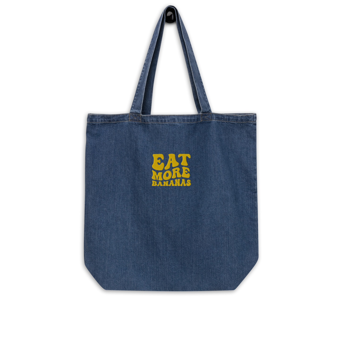Eat More Bananas Organic Denim Tote