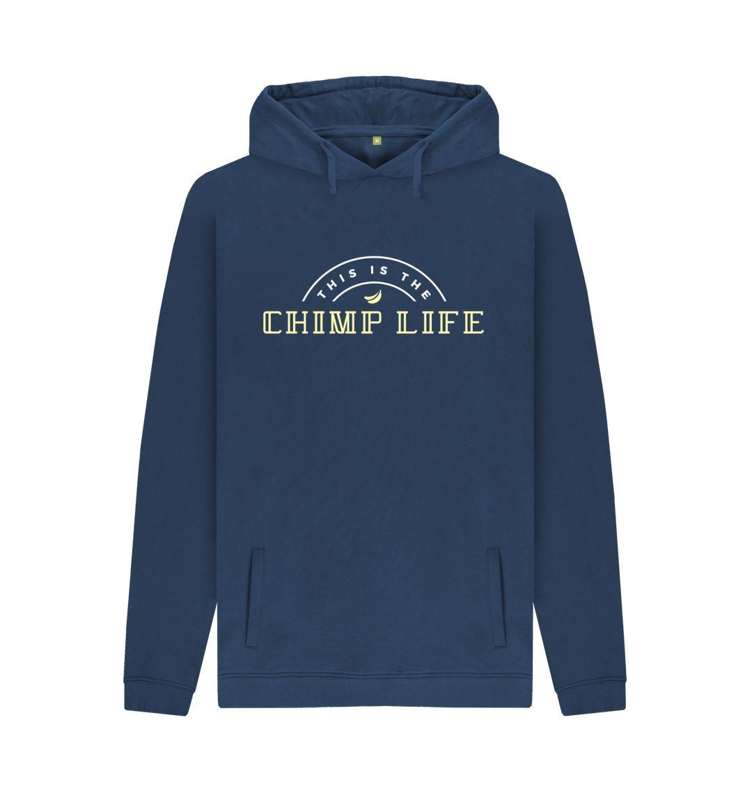 Navy Chimp Life Hoodie