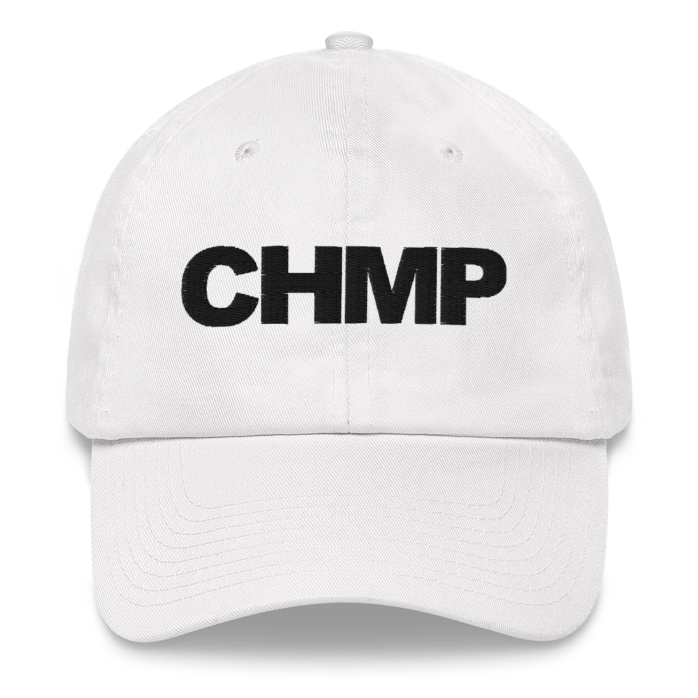 CHMP Dad hat - White