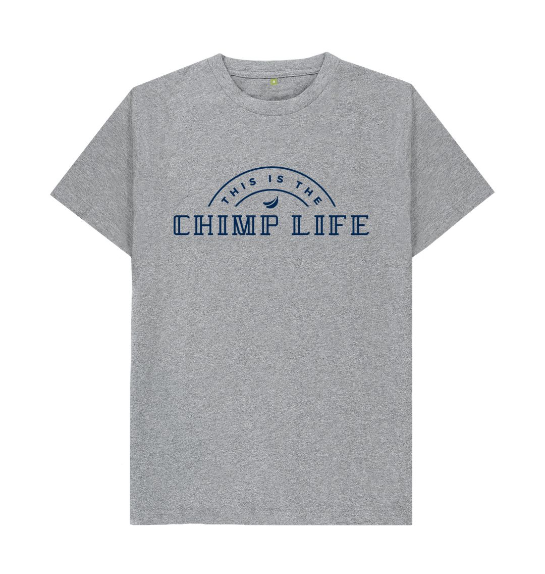 Athletic Grey This is the Chimp Life Tee