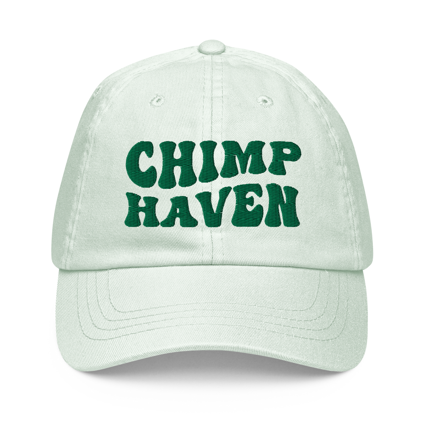 Chimp Haven Pastel baseball hat