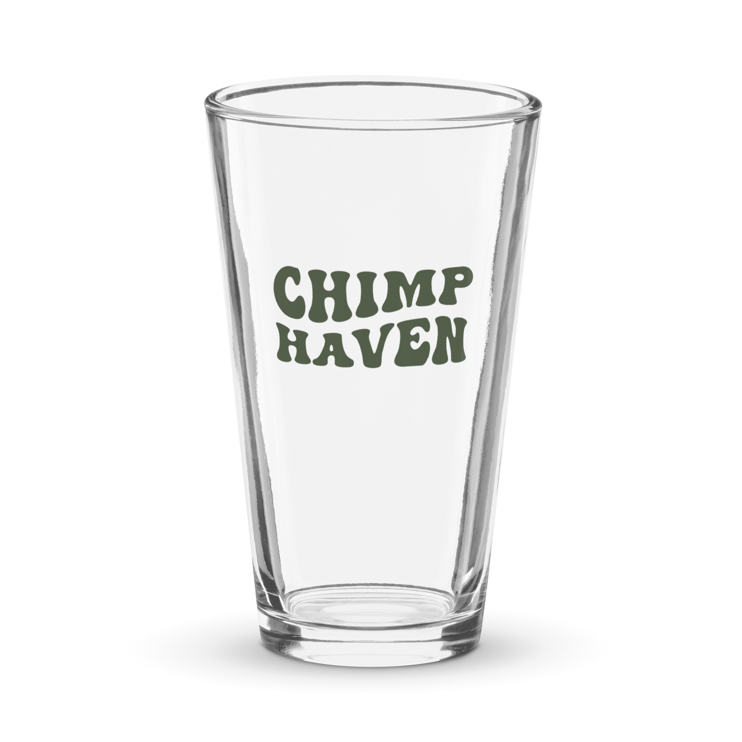Chimp Haven Pint Glass