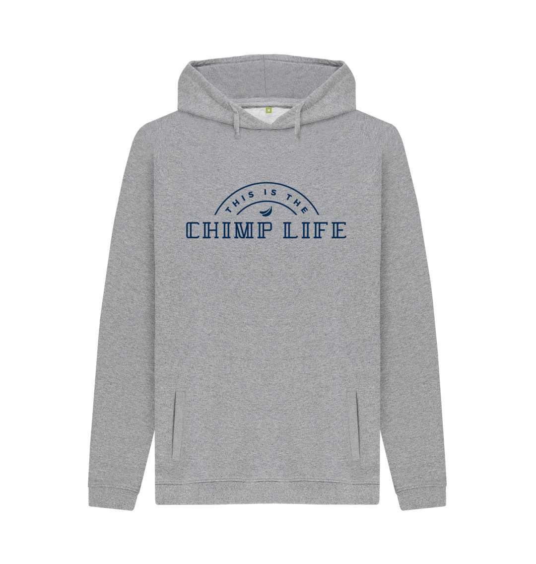 Light Heather Printed Hoody Front