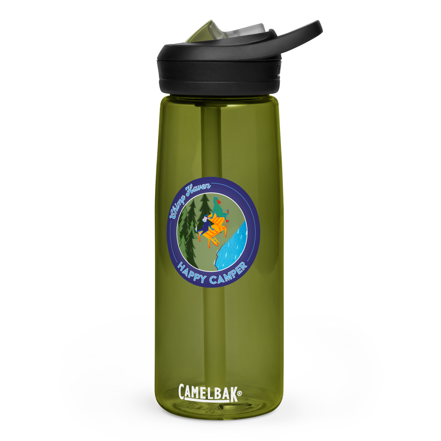 Happy Camper CamelBak Water Bottle