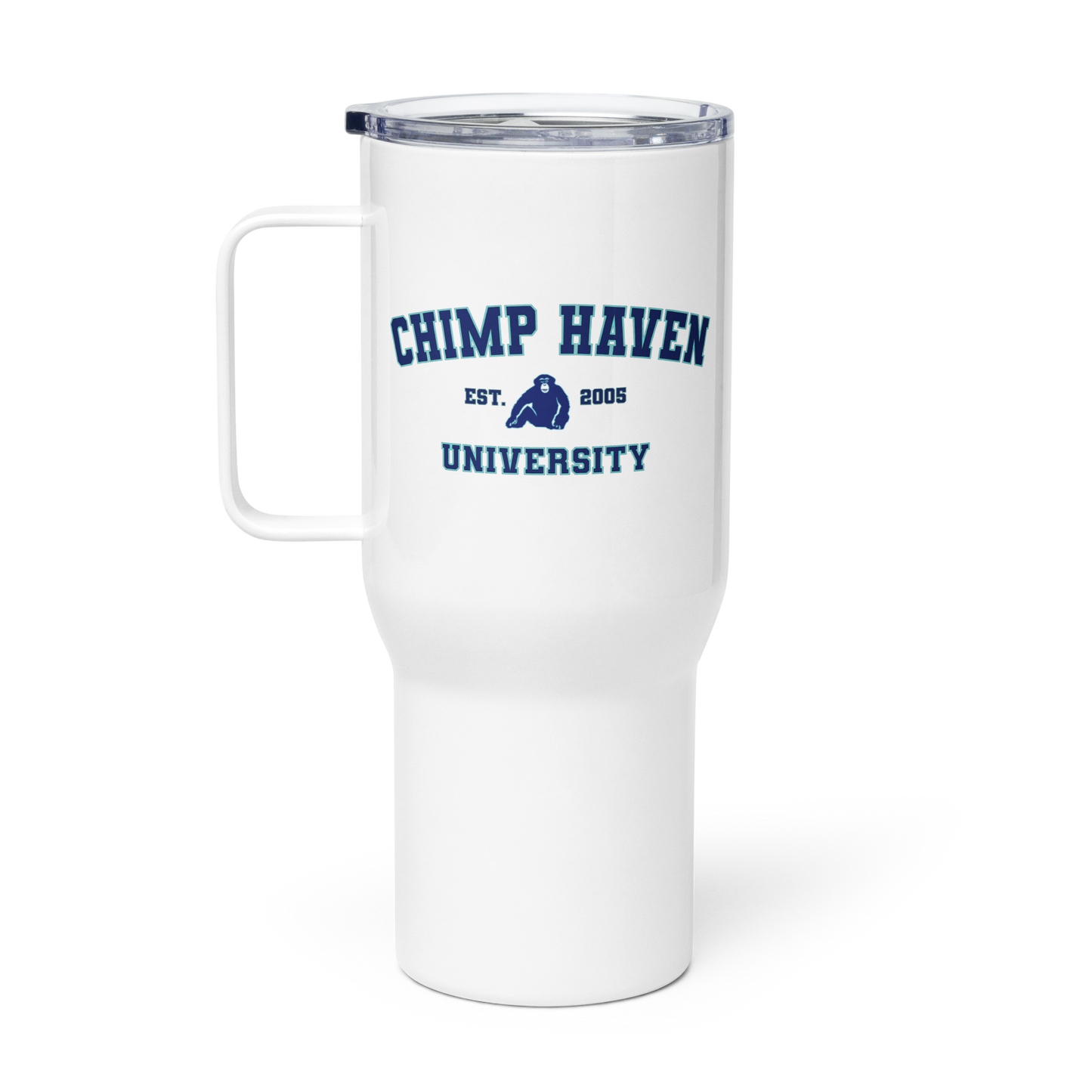 Chimp Haven University Travel mug