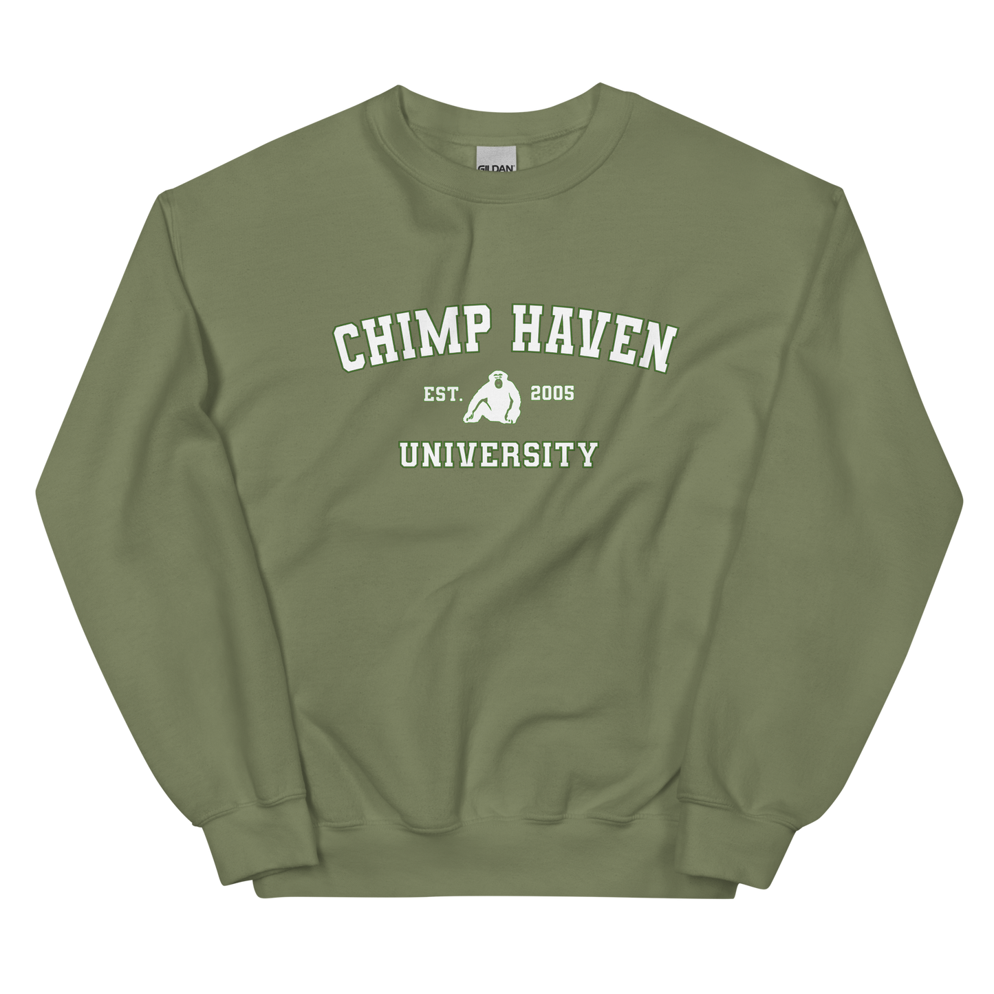 Chimp Haven University Sweatshirt - Green