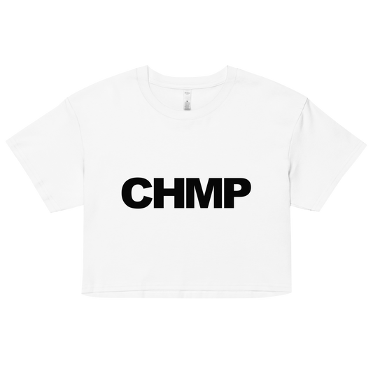 CHMP crop top - White