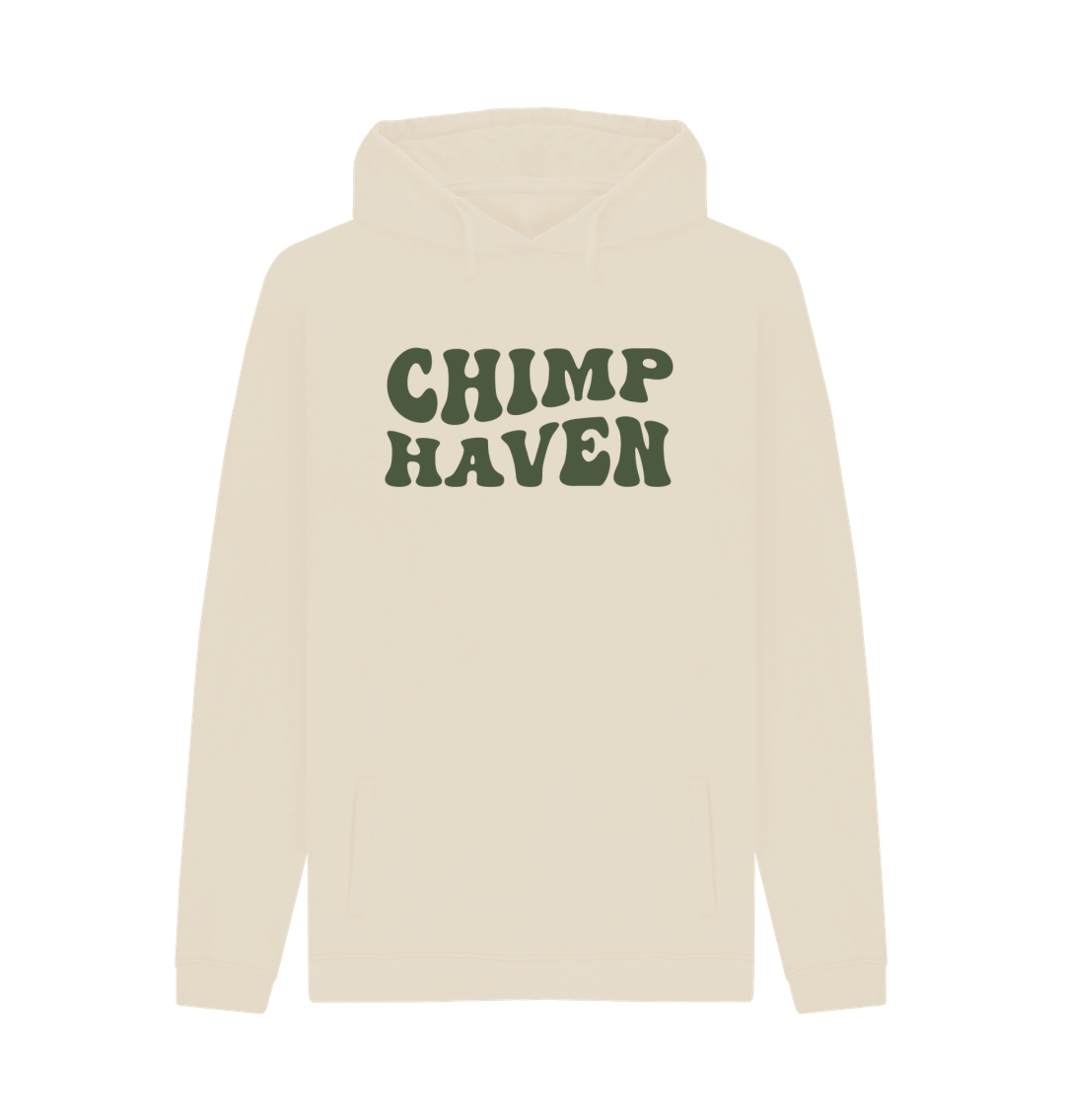 Oat Printed Hoody Front